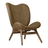 Fauteuil Conversation Tall - Dark Oak — Sugar brown