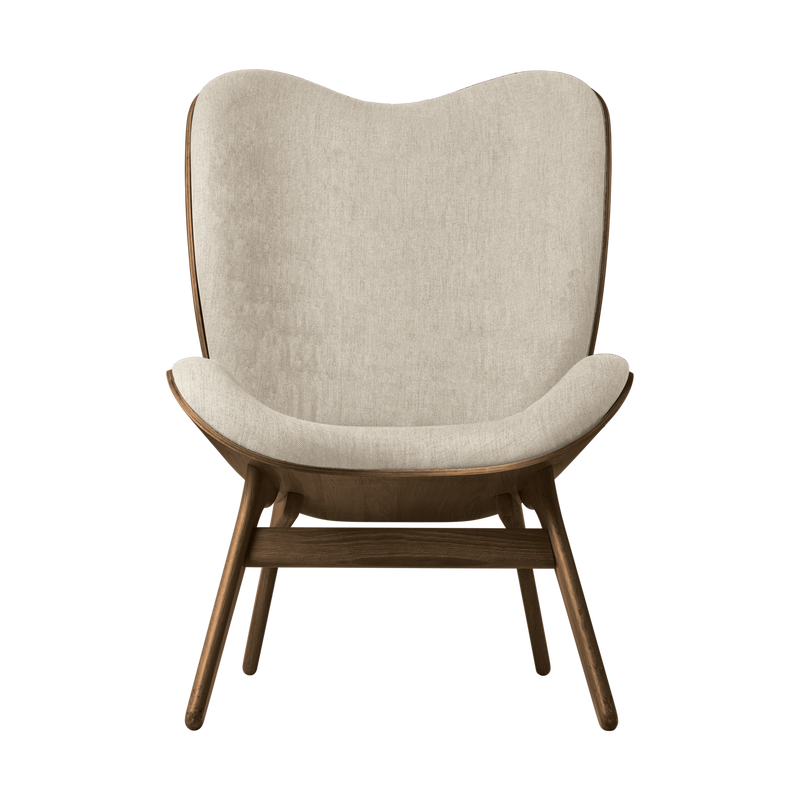 Fauteuil Conversation Tall - Dark Oak — White sands