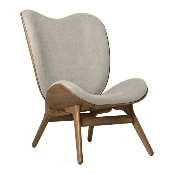 Fauteuil Conversation Tall Chêne foncé — Sable
