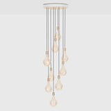Suspension Nine Pendant Voronoi II — Laiton