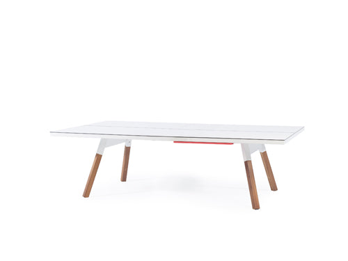 Table de diner Extérieure You & Me — HPL Blanc 274cm