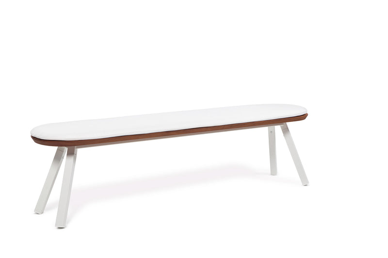 Coussin Banc You & Me - 180 cm — Blanc