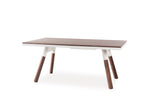 Table de diner You & Me — Noyer Blanc 180cm