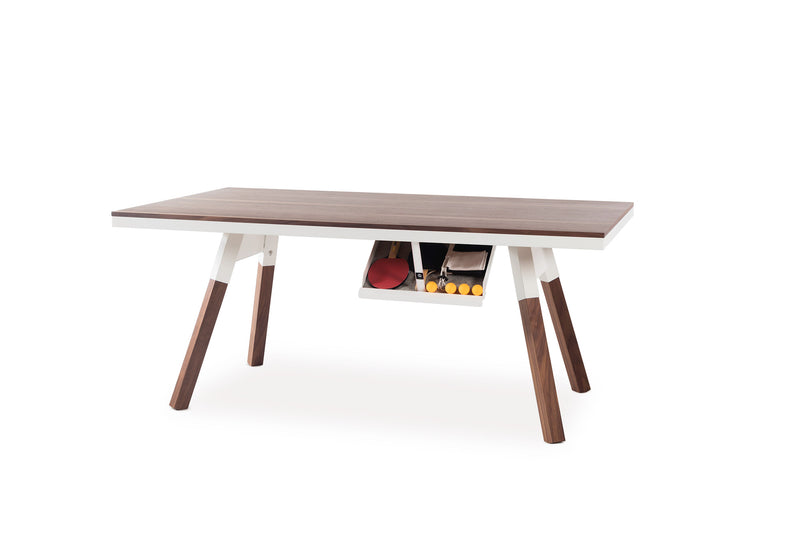Table de diner You & Me — Noyer Blanc 180cm