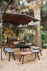 Table extérieur You & Me - 220cm — Noir