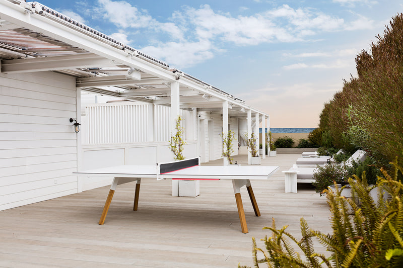 Table extérieur You & Me - 220cm — Blanc