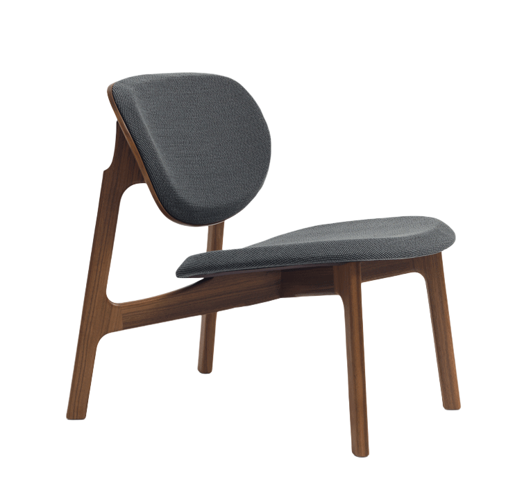 Fauteuil Zenso — Noyer Gris