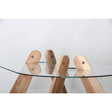 Table basse Pince Mi — Frêne