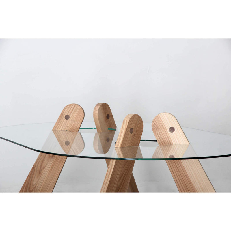 Table basse Pince Mi — Frêne