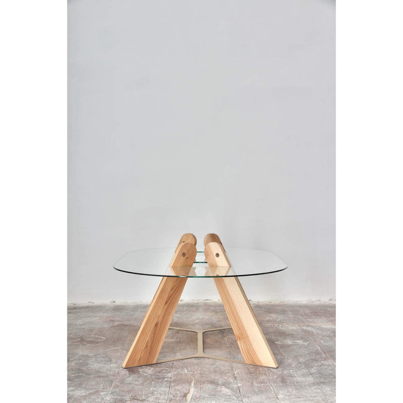Table basse Pince Mi — Frêne