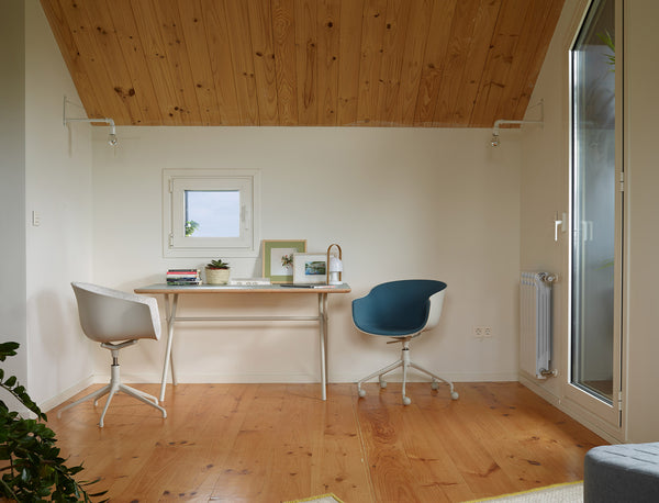 Bureau Bai 120x65cm — Laminé + bouleau