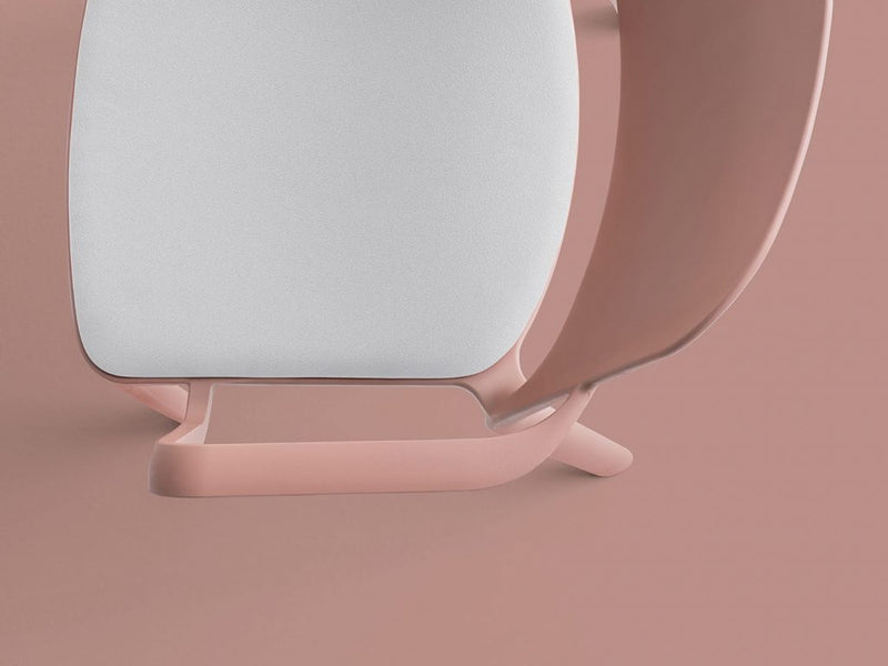 Chaise Lotus avec tissu — P5P Rose & T1 G03