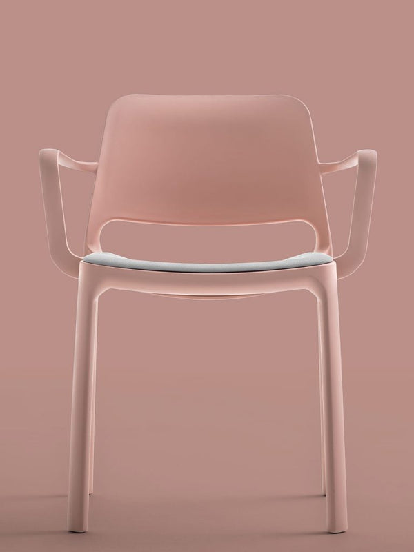 Chaise Lotus avec tissu — P5P Rose & T1 G03