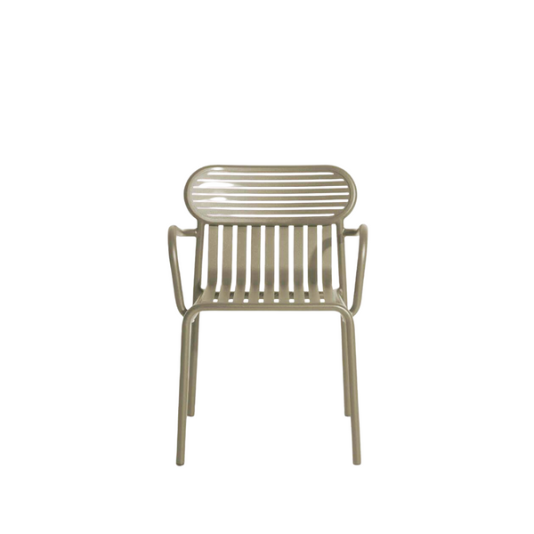 Chaise avec accoudoirs Weekend — Jade
