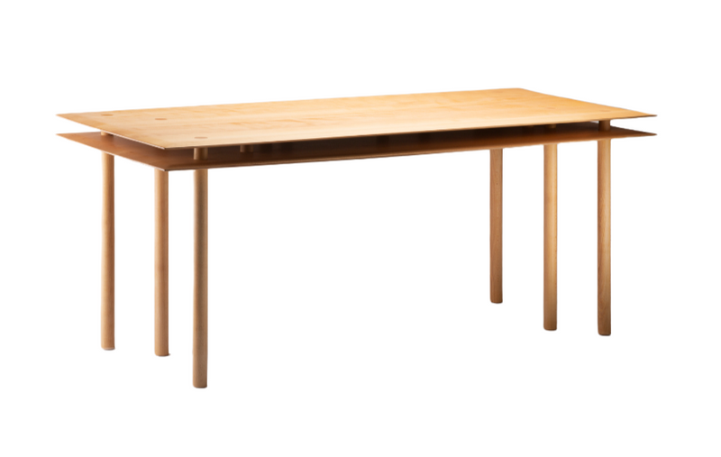 Table de diner Nii en hêtre — Petite