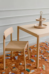 Chaise Citizen carrée — Chêne naturel