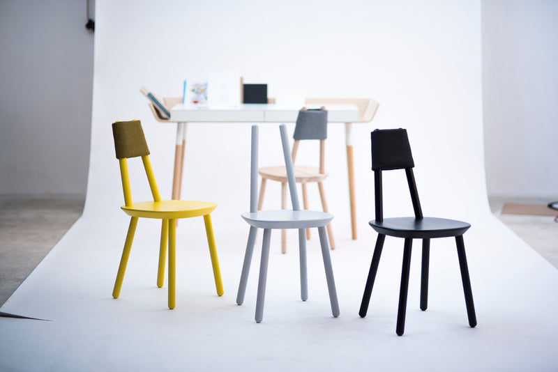 Chaise Naive — Frêne noir