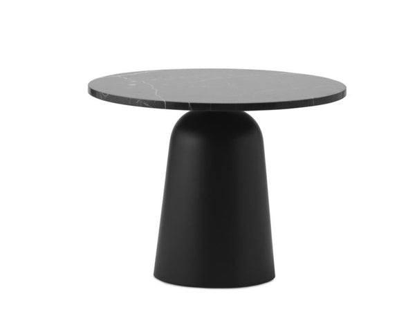 Table basse Turn Marble — Black