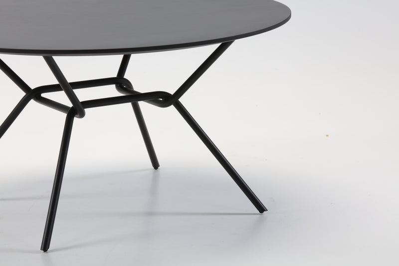 Table basse Strain — Métal Ø70