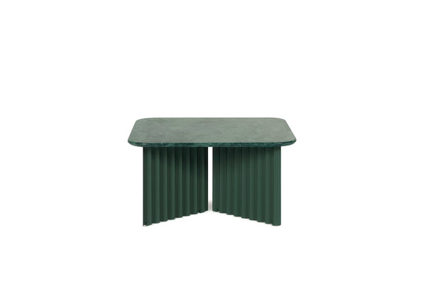 Table basse en marbre Plec — Moyenne Vert