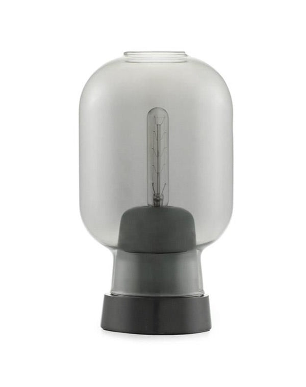 Lampe de table Amp — Smoke/Black