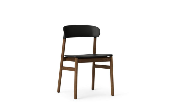 Chaise Herit Smoked Oak — Black