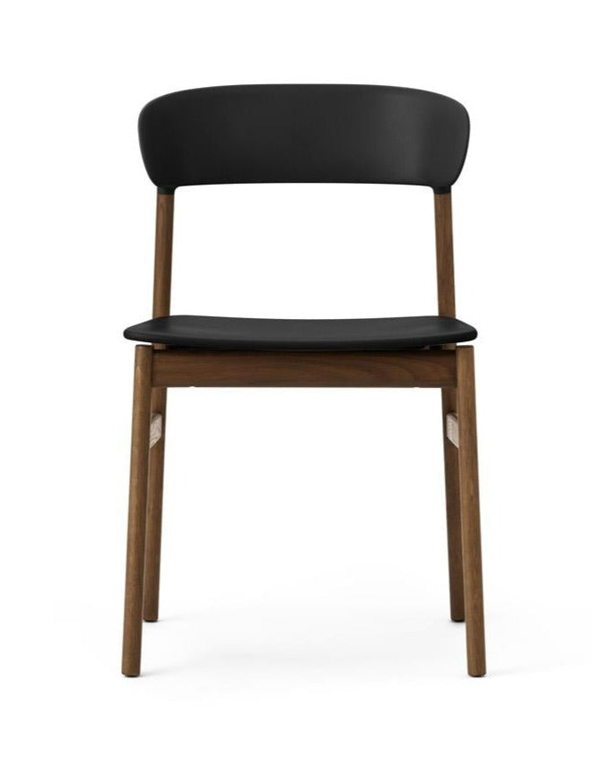 Chaise Herit Smoked Oak — Black
