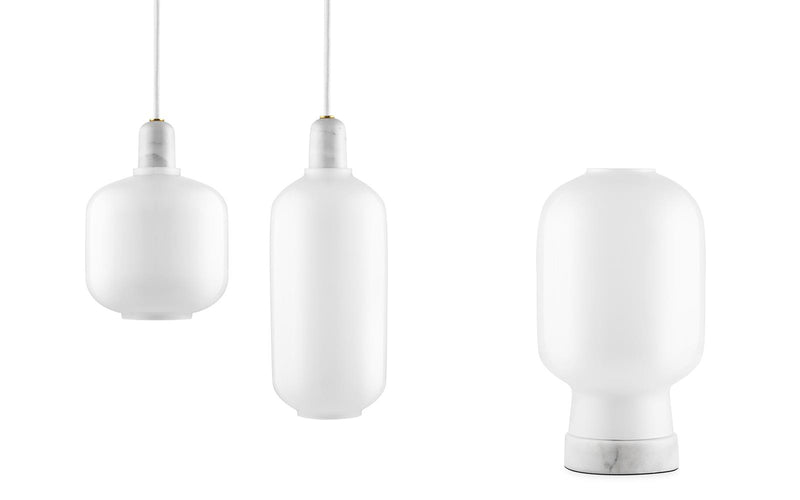 Lampe de table Amp — White / White