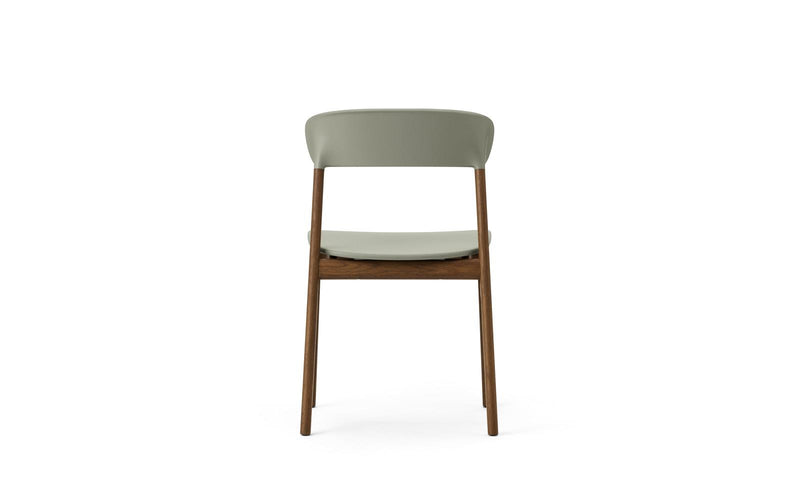 Chaise Herit Smoked Oak — Dusty Green