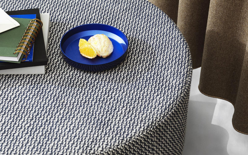 Pouf Silo Medium — Navy Blue/Albagia 288