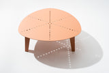 Table basse Sandbrook — Orange