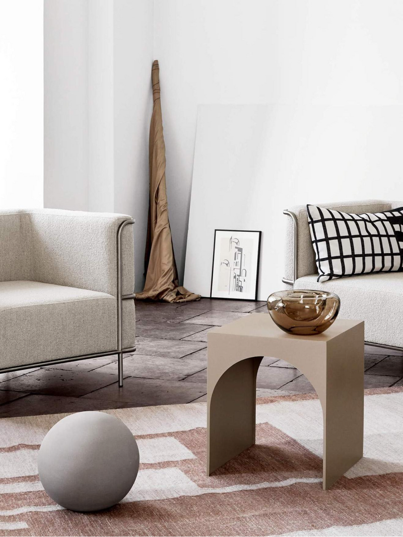 Table d'appoint Arch — Marron L