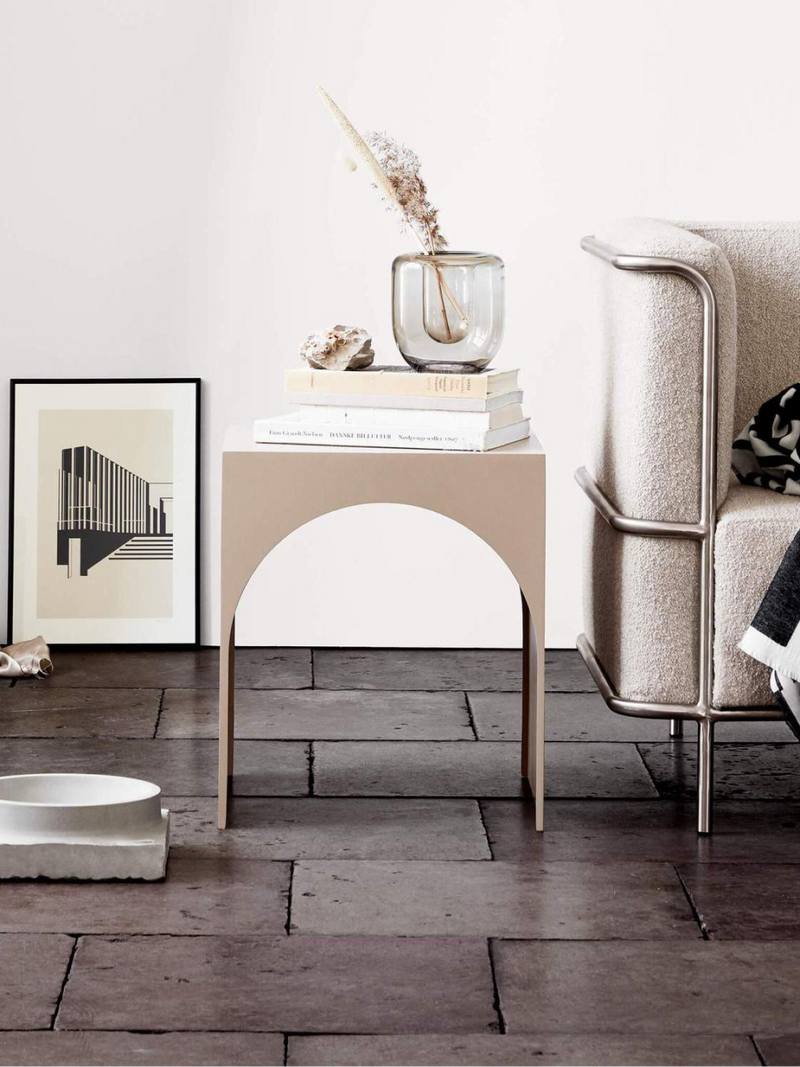 Table d'appoint Arch — Marron L