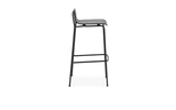 Tabouret de bar Studio 75 cm Black Steel — Black