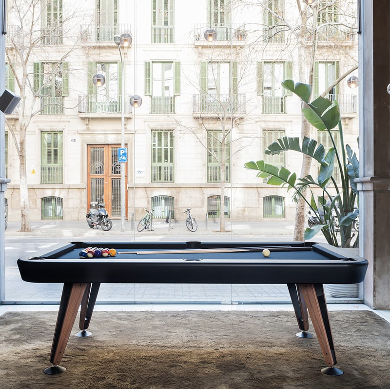 Billard Diagonal 7 feet - intérieur — Noir