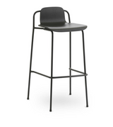 Tabouret de bar Studio 75 cm Black Steel — Black