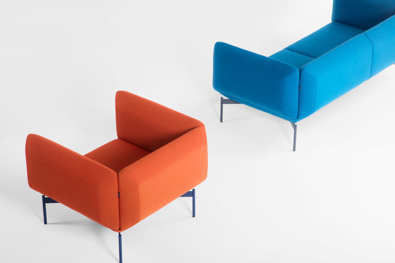 Fauteuil SEGMENT — Orange