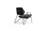 Fauteuil Bas POLYGON — Noir