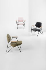 Fauteuil Bas POLYGON — Noir
