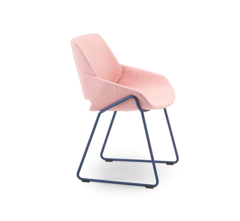 Chaise MONK luge — Rose