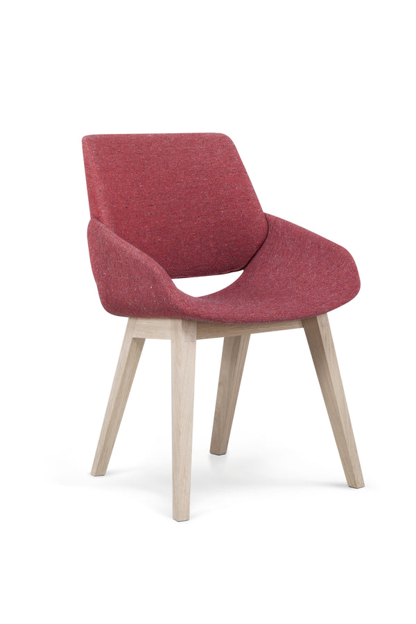 Chaise MONK chêne — Rose
