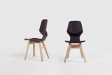 Chaise OBLIKANT — Chêne Marron