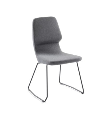 Chaise OBLIQUE luge — Gris