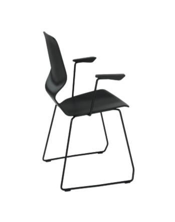 Chaise OBLIKANT — Luge avec accoudoirs