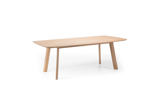 Table de diner Rhomb — Chêne huilé 200cm