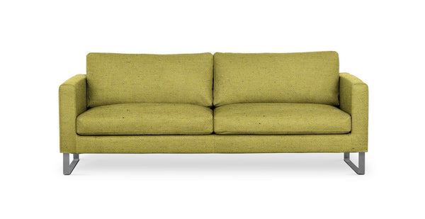 Canapé ELEGANCE 2 places — Jaune Moutarde