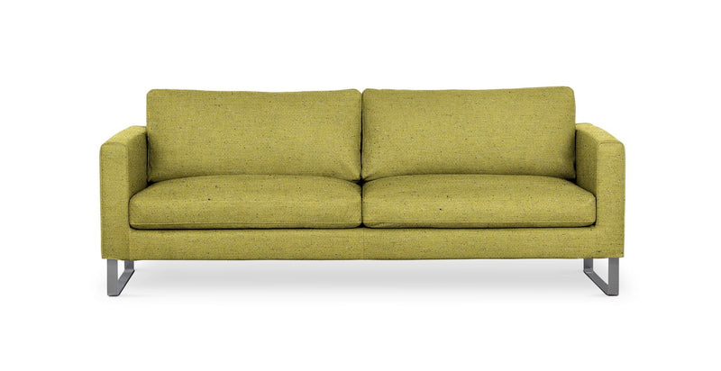 Canapé ELEGANCE 2 places — Jaune Moutarde