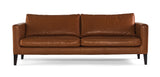 Canapé ELEGANCE 2 places — Cuir Marron