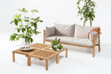 Canapé UMOMOKU 2 places — Oak & coussin (200)