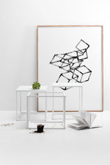 Table basse FRAMELESS — Blanc
